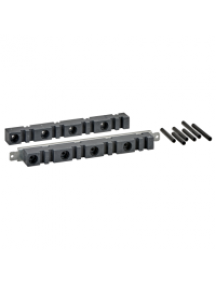 Prisma P 04661 - Support fixe jeu de barres vertical latéral barre 5/10 mm , Schneider Electric
