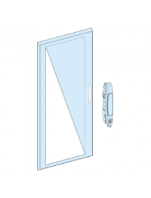 Prisma G 08233 - Porte transparente 30 modules armoire , Schneider Electric