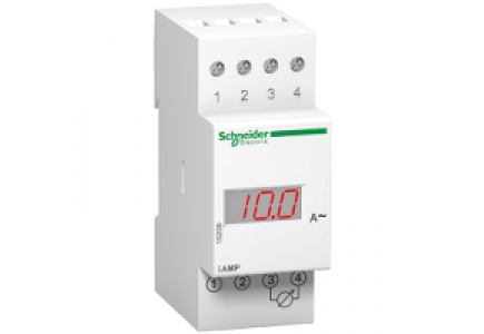 Acti 9 15202 - PowerLogic - ampèremètre numérique - modulaire - 0 à 10 A , Schneider Electric