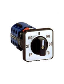 PowerLogic 16018 - PowerLogic - commutateur de voltmètre 7 positions - encastré - 48x48mm - 500 V , Schneider Electric