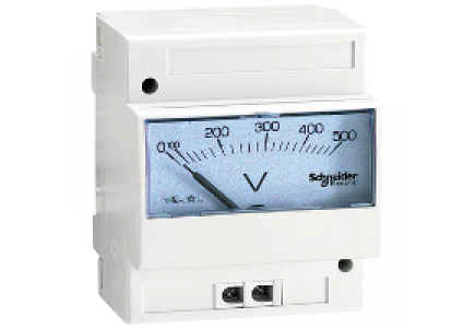 Acti 9 16061 - PowerLogic - voltmètre analogique - modulaire - 0 à 500 V , Schneider Electric