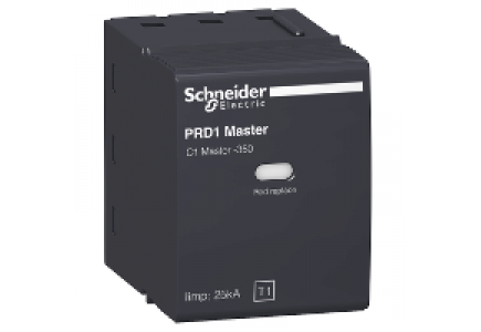PRD1 Master 16314 - Acti9 - cartouche pour parafoudre - pour C1 maître à 350 , Schneider Electric