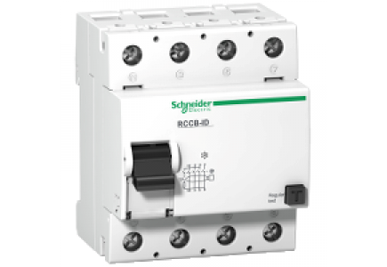 ID RCCB 16908 - interrupteur différentiel ID - 4P - 125 A - classe AC 500 mA , Schneider Electric
