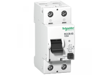 ID RCCB 16972 - interrupteur différentiel ID - 2P - 125A - 30mA - A - S , Schneider Electric