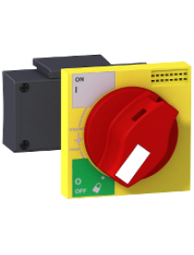 NG160 28060 - CDE ROTATIVE PROLONGEE ROUGE JAUNE NG160 , Schneider Electric