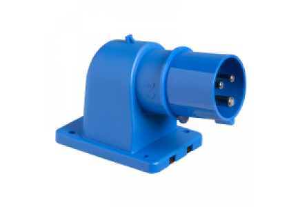81816 - PratiKa - socle de connecteur industriel - 32 A - 2P+T - 200-250V CA - IP44 , Schneider Electric 81816 - PratiKa - socle de connecteur industriel - 32 A - 2P+T - 200-250V CA - IP44 , Schneider Electric