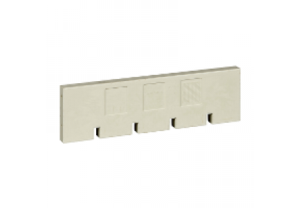 88005 - Support de barre vertical de 50 x 10 mm pour tableau déconnectable , Schneider Electric