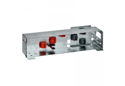 88073 - Prisma Plus - fixed part withdrawable mounting plates for Compact NSX400-630 4P , Schneider Electric