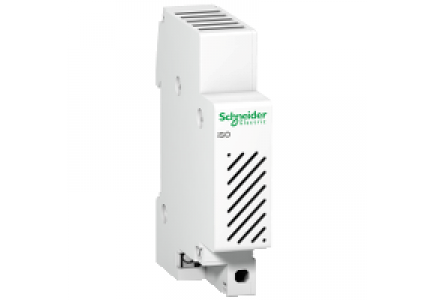 Acti 9 A9A15320 -  Acti 9 - sonnerie modulaire iSO 230 V AC - 80 dB - 5 VA , Schneider Electric