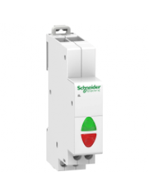 Acti 9 A9E18328 - Acti9, iIL voyant lumineux double blanc/blanc 110...230VCA , Schneider Electric