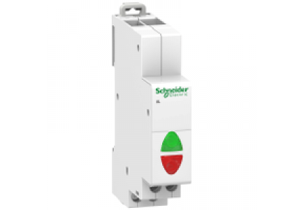 Acti 9 A9E18328 - Acti9, iIL voyant lumineux double blanc/blanc 110...230VCA , Schneider Electric