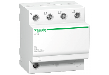 A9L15688 - iPF K 40 modular surge arrester - 3 poles + N - 340V , Schneider Electric