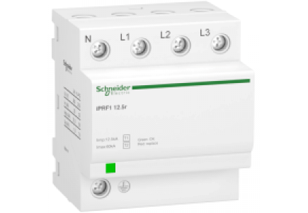 IPRF1 A9L16634 - Acti9, iPRF1 12,5r parafoudre fixe 3P+N , Schneider Electric
