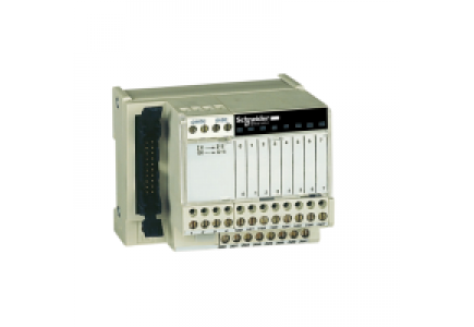 Advantys Telefast ABE7 ABE7H16R50 - Telefast ABE7 - embase de connexion passive - 16 entrées ou sorties , Schneider Electric