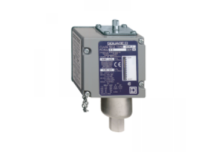 OsiSense XM ACW28M119012 - pressure switch ACW 12 bar - adjustable scale 2 thresholds - 2CO , Schneider Electric