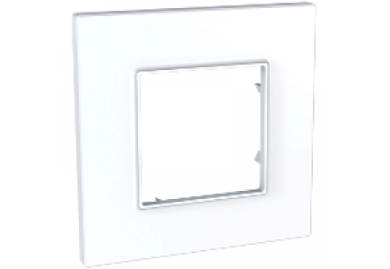 Altira ALB44810 - Altira - plaque icône 1 poste - blanc polaire , Schneider Electric
