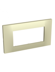 Altira ALB45714 - Altira - plaque de finition - marbre - montage horizontal - 2 postes , Schneider Electric