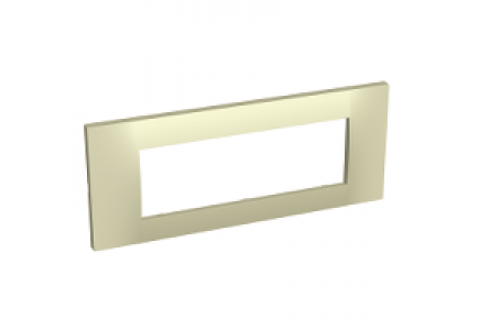 Altira ALB45716 - Altira - plaque de finition - marbe - montage horizontal - 3 postes , Schneider Electric