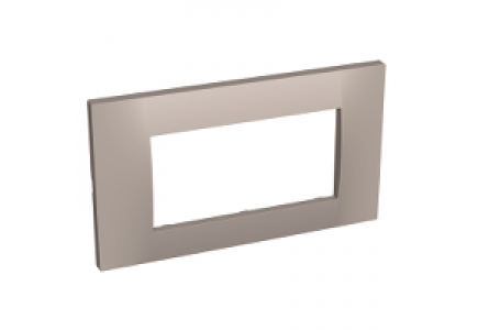 Altira ALB45724 - Altira - plaque de finition - 2 postes horizontal - entraxe 45mm - granit , Schneider Electric
