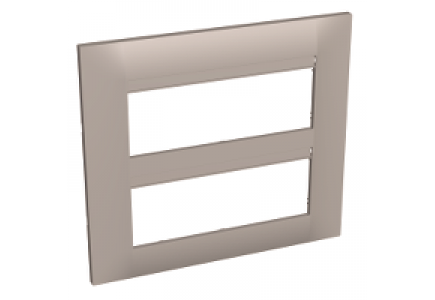 Altira ALB45728 - Altira - plaque de finition - 2x3 postes horizontal - entraxe 45mm - granit , Schneider Electric