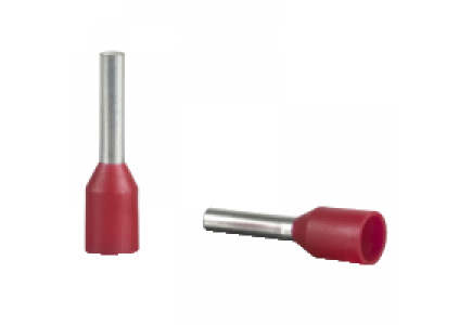Linergy AZ5CE010 - AZ5 - embout de câble isolé - format moyen - 1mm² - rouge - NF - distributeur , Schneider Electric