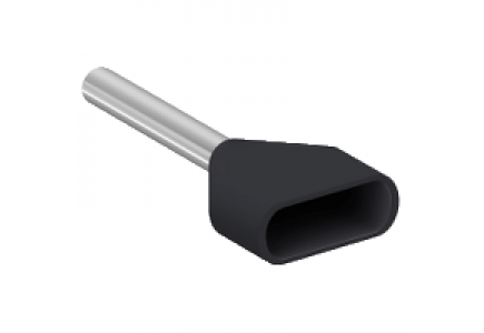 Linergy AZ5DE015 - AZ5 - embout de câble double isolé - moyen - 1,5mm² - noir - NF - distributeur , Schneider Electric