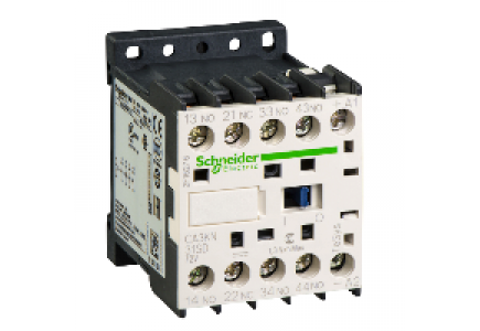 Relais de contrôle TeSys K CA3KN31SD - TeSys CA3K - contacteur - 3F+1O - instantané - 10A - 72Vcc , Schneider Electric Relais de contrôle TeSys K CA3KN31SD - TeSys CA3K - contacteur - 3F+1O - instantané - 10A - 72Vcc , Schneider Electric