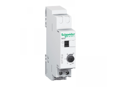Acti 9 CCT15232 - Acti9 MINs - minuterie 30s..20mn - contact 16A/230Vca - marche forcée , Schneider Electric