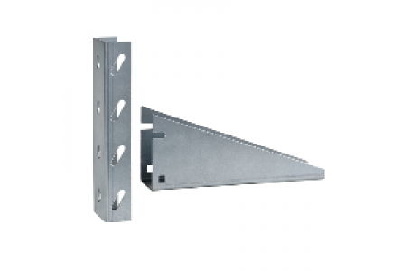 Performa CSU4558260 - Performa - horizontal bracket set - ZnAlMg - 200 mm x 662 mm x 55 mm , Schneider Electric