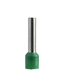 Linergy DZ5CE063 - DZ5 - embout de câble isolé - format long - 6mm² - vert - NF , Schneider Electric