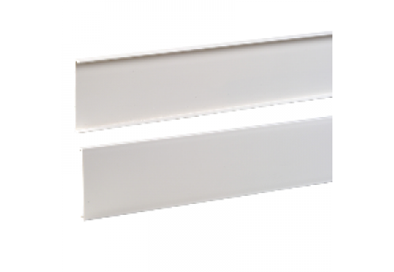 ETK151501 - Ultra - front cover - 120 mm - PVC - white , Schneider Electric
