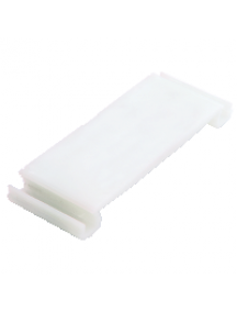 ETK20571 - Ultra - cable retainer - 21 x 12 mm - ABS - white , Schneider Electric
