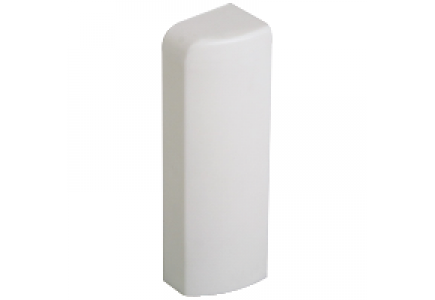 ETK70261 - Ultra - stop end right - 70 x 20 mm - ABS - white , Schneider Electric