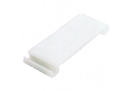 ETK74071 - Ultra - cable retainer - 74 x 21 mm - ABS - white , Schneider Electric