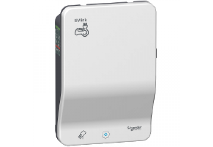 EVB1A22P4ERI - EVlink Smart Wallbox - 1 prise T2S + 1 prise TE - RFID - Paramétrable 3/22 KW , Schneider Electric