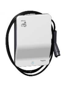 EVB1A7PARI - EVlink Smart Wallbox - 7.4 kW - Attached cable T1 - RFID , Schneider Electric