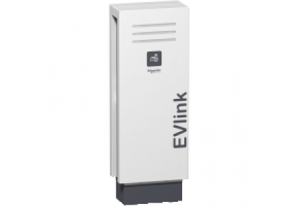 EVF2S22P04 - EVlink parking - borne sur pied - 1 prise T2S - 22kW , Schneider Electric