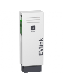 EVF2S22P22R - Evlink PARKING - Borne sur pied - 22kW 2xT2 RFID EV - station de charge , Schneider Electric