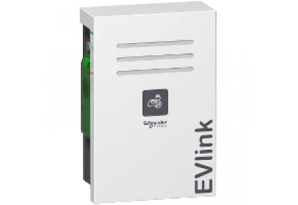 EVW2S22P22 - Evlink PARKING - mural - 22kW 2xT2 EV - station de charge , Schneider Electric