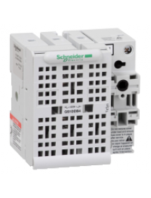 GS1DDB4 - TeSys GS1 - bloc de base interrupteur-sectionneur fusible - 3P+N 3F - BS88 - 32A , Schneider Electric