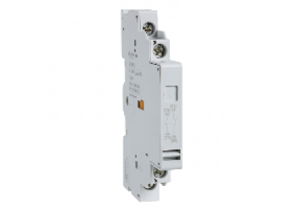 GZ1AN20 - Easypact-auxiliary contact block - 2 NO + 0 NC - screw-clamps terminals , Schneider Electric