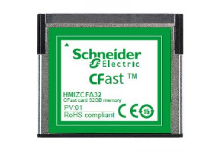 Magelis GTU HMIZCFA32 - Magelis Carte mémoire Cfast 32 Gb , Schneider Electric