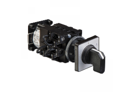 Harmony K K2H004PC - complete K2 cam switch - 20 A - left: 0° - 315° - Ø 22 mm hole , Schneider Electric