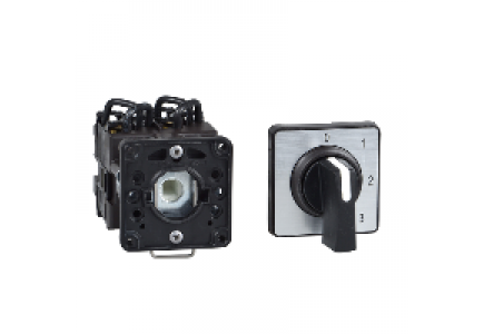 Harmony K K2K015QCH - Harmony - sélecteur à gradins à came - 2 pôles - 45° - 20A - fixation Ø22mm , Schneider Electric Harmony K K2K015QCH - Harmony - sélecteur à gradins à came - 2 pôles - 45° - 20A - fixation Ø22mm , Schneider Electric
