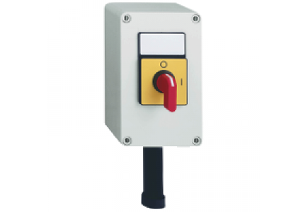 Harmony K KA1A050G - interrupteur Arrêt d urgence à came en coffret 1 pôle 10 A , Schneider Electric Harmony K KA1A050G - interrupteur Arrêt d urgence à came en coffret 1 pôle 10 A , Schneider Electric