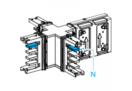 Canalis KSA250DXC40 - Canalis KSA - croix pour changer de direction 250A , Schneider Electric Canalis KSA250DXC40 - Canalis KSA - croix pour changer de direction 250A , Schneider Electric