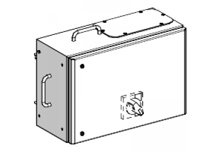 Canalis KSB160SM413 - Canalis KSA - coffret de dérivation 160A 13 mod. De 18mm 3L+N+PE , Schneider Electric