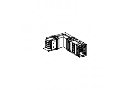 Canalis KSC800DLC40 - Canalis - KSC - Elbow - Turn right/Left - 290 x 290 - 800A , Schneider Electric