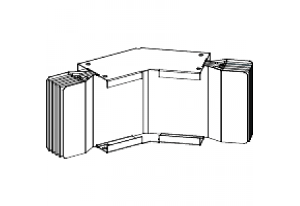 Canalis KTC2000LP3C1 - KT 3X2000CU COUDE ANGLE SP N1 , Schneider Electric