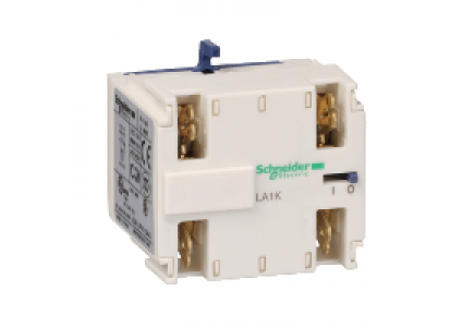 TeSys K LA1KN207 - TeSys CA - bloc de contacts auxiliaires - 2F+0O - cosses Faston , Schneider Electric